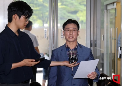 [포토] 입장 밝히는 임성근