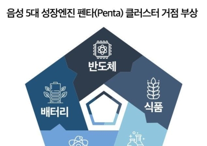 음성 ‘펜타 클러스터’ 거점 부상 지역 부동산 들썩