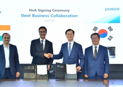 포스코, 인도 제철소 600만t 규모로 확대… JSW와 본격 협력