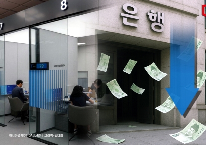 대출금리 여전히 높은데 은행 순이자마진 '뚝'… 왜?