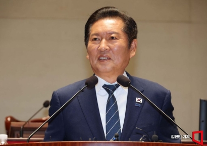 [포토] 정청래 "검찰 수사·기소 분리는 대변혁…정부조직법 9월 내 처리"
