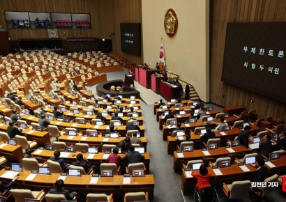 노란봉투법, 與 주도로 국회 본회의 통과…국민의힘 표결 불참