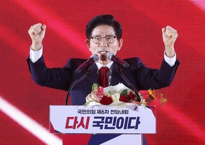 '결선진출' 김문수 "안철수·조경태 당에 필요…잘 융화해야"