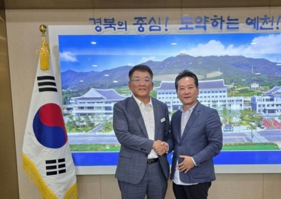[인터뷰]김학동 예천군수 ,신도시·원도심 균형 스포츠·관광·농업으로 미래 설계