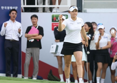 19세 김민솔, 마지막 홀 이글로 끝냈다