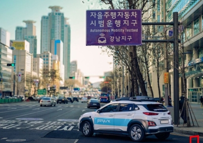 강남 한복판서 테스트하는 중국車…국내기업은 '전전긍긍'[中에 안방 내준 K자율주행]