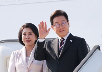 이재명 대통령, 1박2일 아세안 참석차 말레이시아 출국