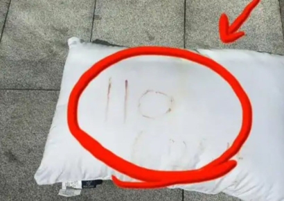 흰색 베개에 빨간 숫자 6개 뭐지?…감금된 여성 살린 中 배달기사의 촉
