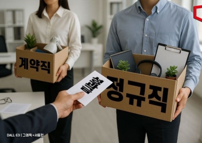 법원 "같은 날 퇴직했는데 정규직만 성과금 지급은 차별"