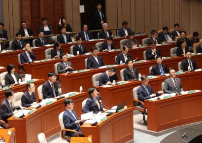 [포토] 예결위 출석한 국무위원들