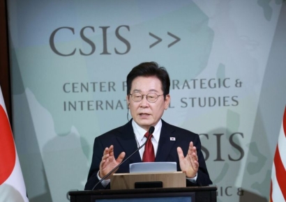 'CSIS 연설' 李대통령 "국방비 증액할 것…한·미·일 협력으로 북핵 대응"