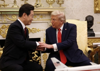 "트럼프도 親中 좌파"…尹 지지층, 정상회담 결과에 허탈·당혹