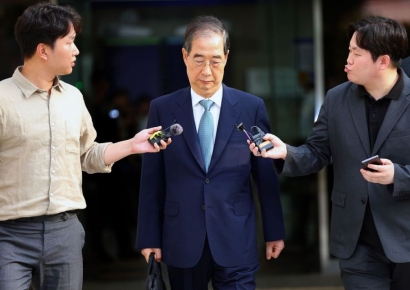 법원, 한덕수 전 국무총리 영장 기각…"증거인멸·도주 우려 없어"