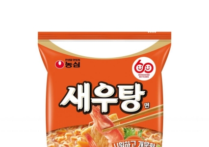 "출시 2주만에 완판"…농심, '새우탕면' 정식 출시