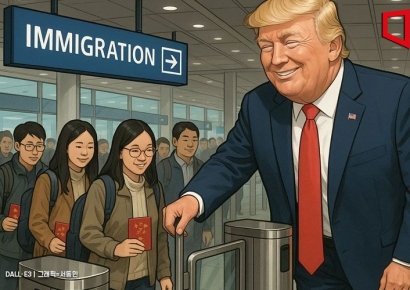 트럼프, 韓기업현장 이민단속에 "불법체류인듯…할 일 한것"