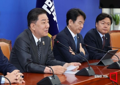 [포토] 김병기 "검찰청 폐지 '정부조직법' 9월 내 처리"
