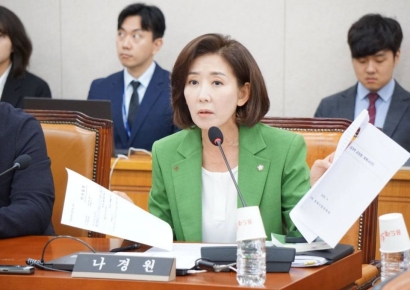 "당대표 하려 尹에 아부" vs "李 아부해 감방 탈출"…조국-나경원 설전