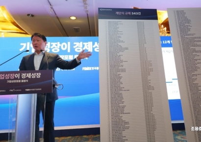 "한국 기업 규제 343개, 경제형벌 6000개"…최태원, 패러다임 전환 요구