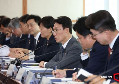 [포토] 모두발언하는 김민석 국무총리
