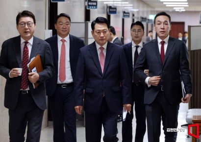 [포토] 대통령 회동 앞둔 장동혁 대표