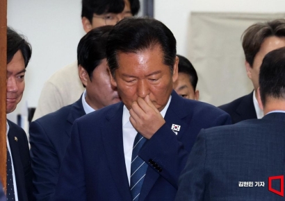 [포토] 최고위 참석하는 정청래