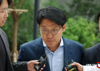 [포토] 피의자 신분으로 출석하는 김상민 전 부장검사