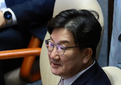 권성동 체포동의안 가결…국힘 불참 속 민주당 대거 찬성