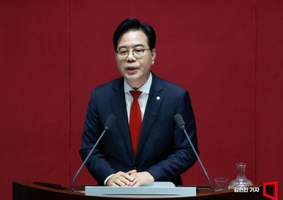 [전문]송언석 교섭단체 연설…"이재명·민주당, 손에 든 망치 내려놔야"
