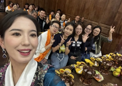 "송혜교 닮은 무용수 있대" 中 식당에 한국인들 우르르
