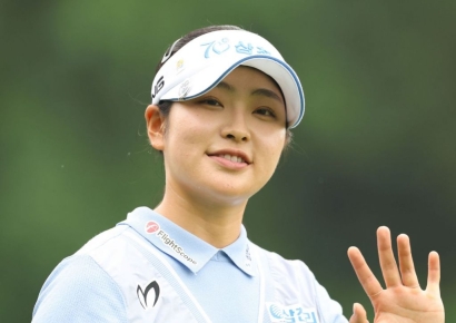 메이저 2연패 유현조 "고진영 프로님을 닮고 싶어요"