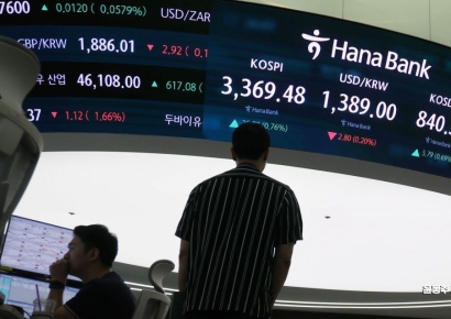 코스피, 사흘 연속 신고점…3395.54 마감