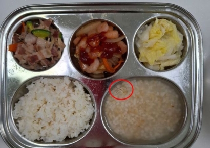 어린이집 급식 누룽지에 유충 둥둥…"애들 먹는거로 장난쳐" 학부모 '경악'