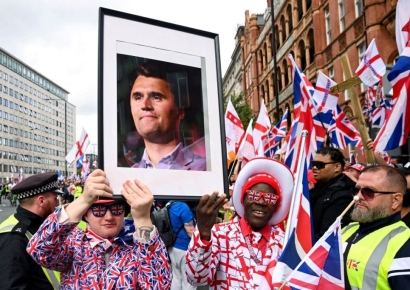 파장 커지는 '커크 암살'…美 넘어 세계 각지 우파 결집