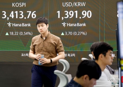 코스피, 3400 돌파 마감…양도세 완화·반도체 훈풍