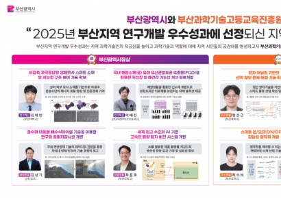 BISTEP, ‘부산지역 연구개발 우수성과’ 8선 선정
