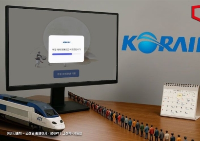 먹통된 추석 기차표 예매