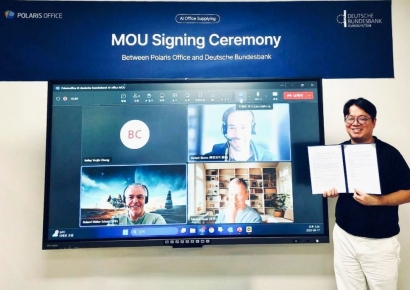 폴라리스오피스, 유럽 최대 중앙은행 뚫어…獨중앙은행 도이치분데스방크와 AI솔루션 MOU