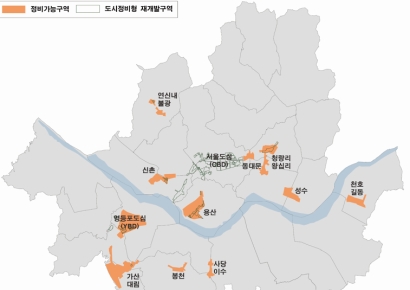 최고높이 없애고 대상지 확대…서울시, 도심 재개발 드라이브 건다