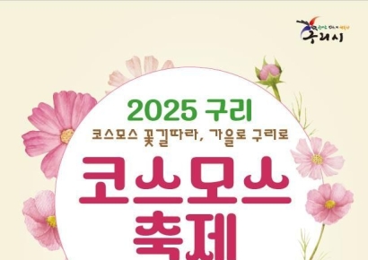 '가을빛 코스모스 물결 속으로'…구리 코스모스 축제 26일 개막