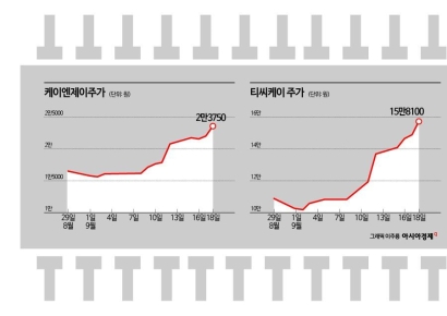 삼성전자·SK하이닉스 뛰었다…'더 훨훨 나는' 소모성 반도체 부품株