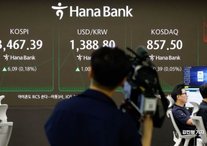 [포토] 코스피, 장 초반 또 사상 최고치 경신