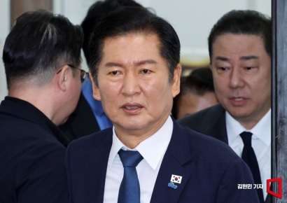 정청래, "국힘 장외투쟁, 내란옹호·대선불복 세력의 '장외투정'"