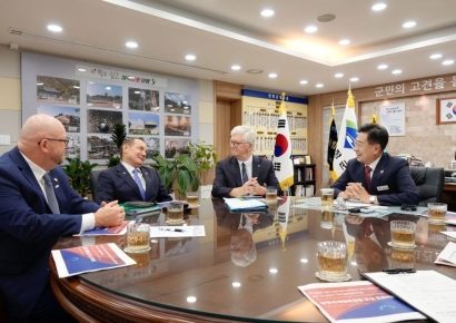 전진선 군수 "프랑스, 양평국제평화공원 조성 제안…긍정적 수용"
