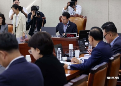 [포토] '정부조직법 개정안' 與주도 행안위 의결