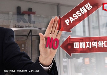 "PASS 해킹·피해지역 확대" 주장에 선 긋는 KT