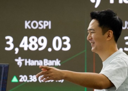 [포토] 3500으로 향하는 코스피
