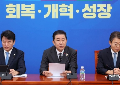 [포토] 김병기 "野 배임죄 폐지 정치공세 유감…정기회 내 처리해야"