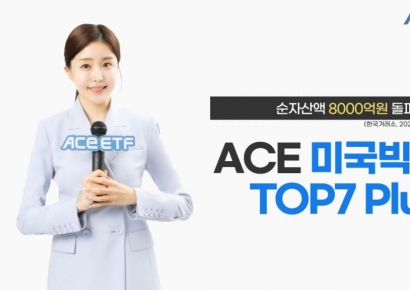ACE 미국빅테크TOP7 Plus ETF, 순자산액 8000억원 돌파