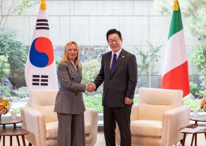 李대통령, 伊총리와 정상회담…AI·방산 등 협력 MOU
