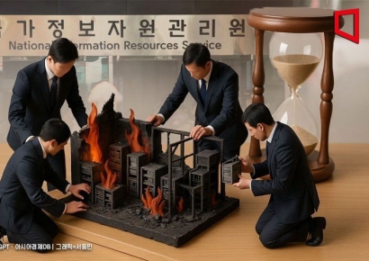 정부 전산망 복구 '2주' 걸릴 수도…핵심 시스템 96개 '전소'